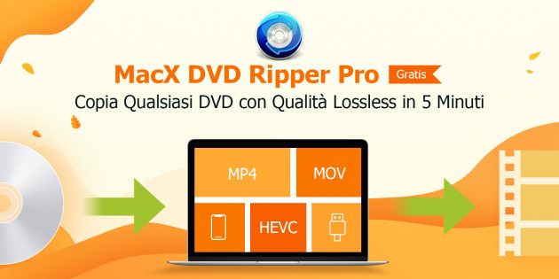 Black Friday: Digiarty regala copie gratuite di MacX DVD Ripper Pro