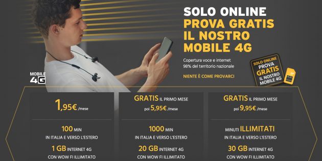 Fastweb, tutte le offerte mobile di dicembre