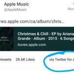 Anche Apple ci casca: messaggio promozionale inviato da un dispositivo Android