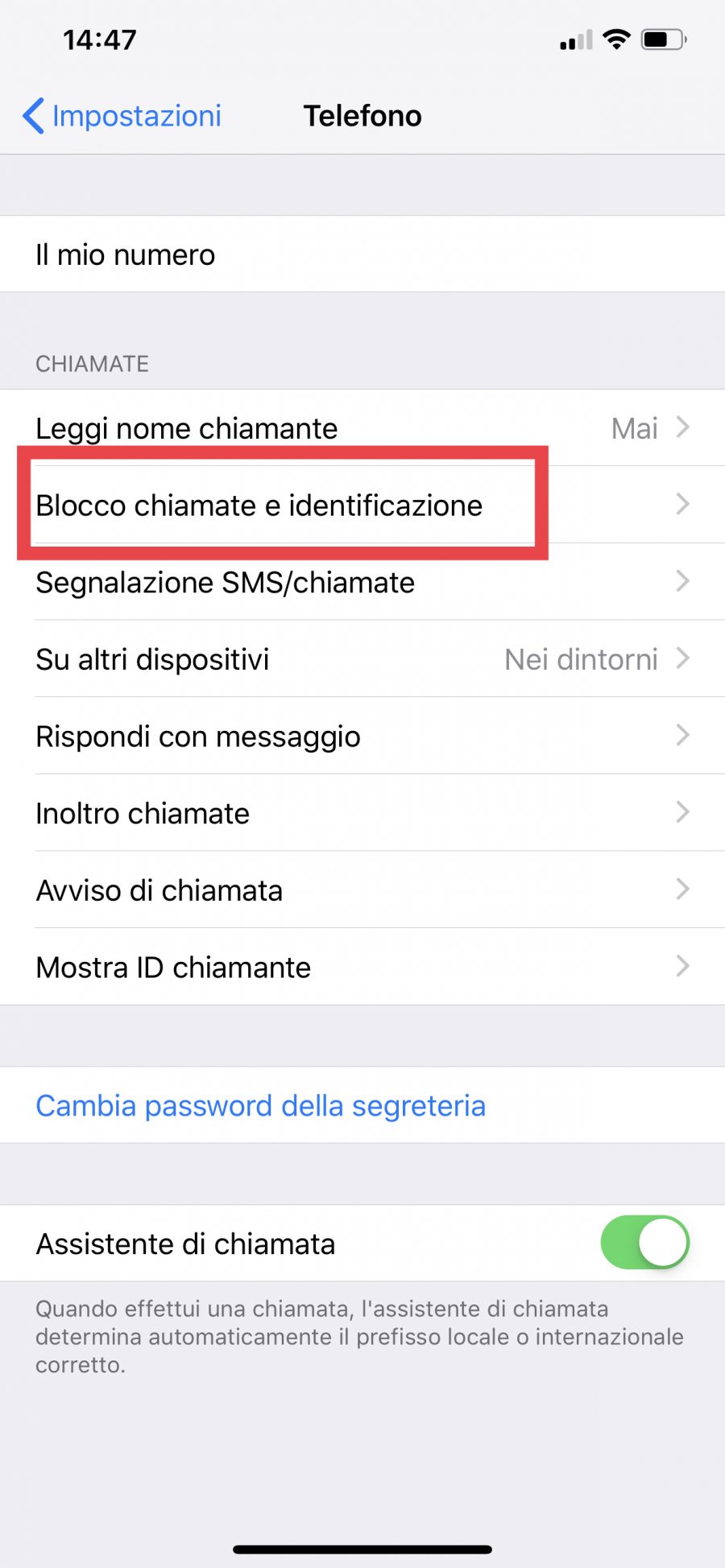 Come bloccare numero di telefono su iPhone - iPhone Italia