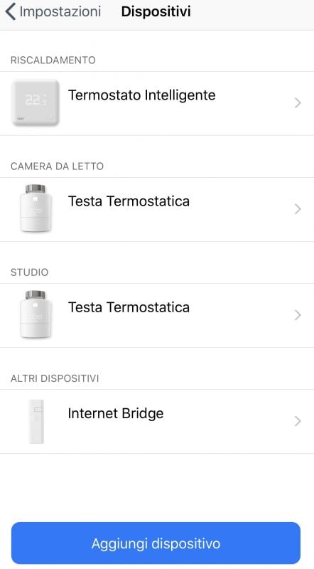 Termostato Intelligente per caldaia autonoma