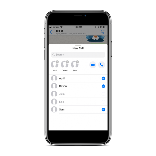 Su WhatsApp è ora più semplice avviare una chiamata di gruppo
