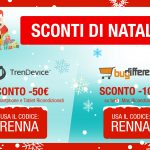 Sconti di Natale su TrenDevice e BuyDifferent. Regalati o regala uno Smartphone, Tablet o Mac!