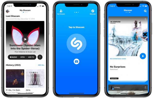 Shazam ora identifica i brani all’interno delle app anche se indossi le cuffie