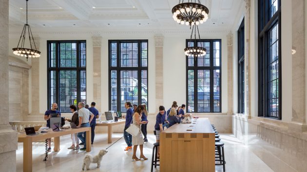 L’Apple Upper East Side ha vinto il 2019 AIA Interior Architecture Award
