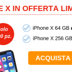iPhone X in offerta limitata su TrenDevice, solo per i più veloci