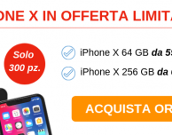 iPhone X in offerta limitata su TrenDevice, solo per i più veloci