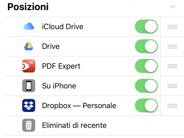 iCloud drive iOS