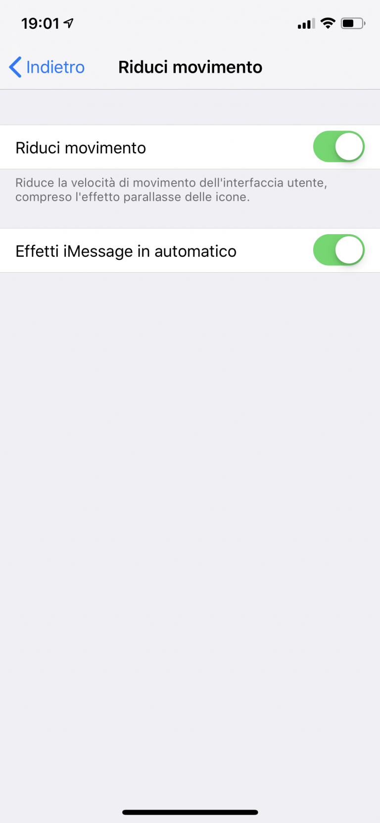 Come disattivare le animazioni su iPhone iPhone Italia