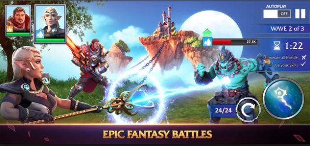 Forged Fantasy: RPG fantasy con la tua squadra di eroi