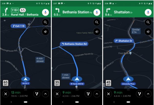 Google Maps attiva le indicazioni sui limiti di velocità