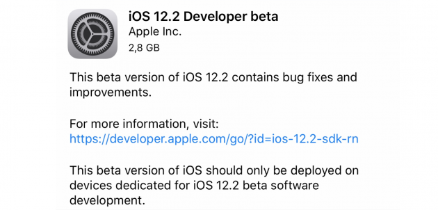 iOS 12.2 Beta 1: TUTTE le novità introdotte su iPhone