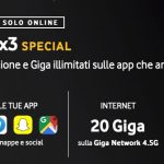 Ecco Vodafone Unlimited x3 Special: minuti illimitati e 20 GB + Giga illimitati sui social
