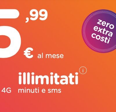 ho. mobile: minuti illimitati, SMS illimitati e 70 GIGA in 4G a partire da 5,99€