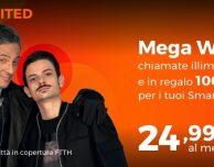 Wind Fibra Unlimited: chiamate illimitate, velocità fino a 1000 mega e 100 GB di traffico dati mobile