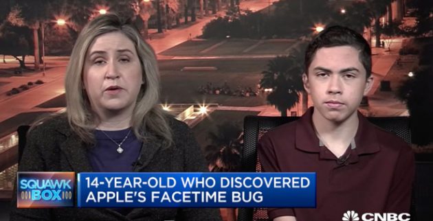 Apple darà una ricompensa in denaro al ragazzo che ha scoperto il bug di FaceTime