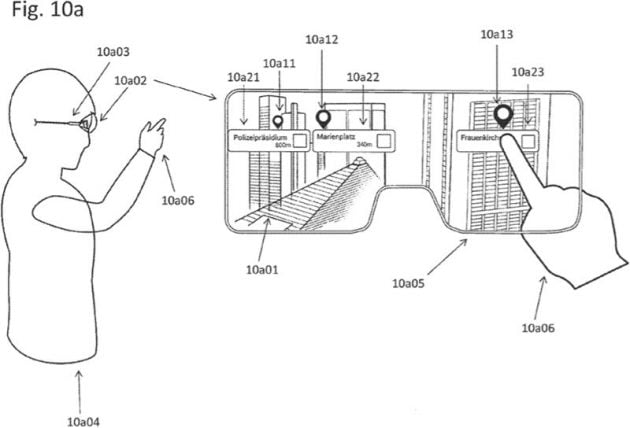 Apple brevetta un visore che mostra i punti di interesse in realtà aumentata