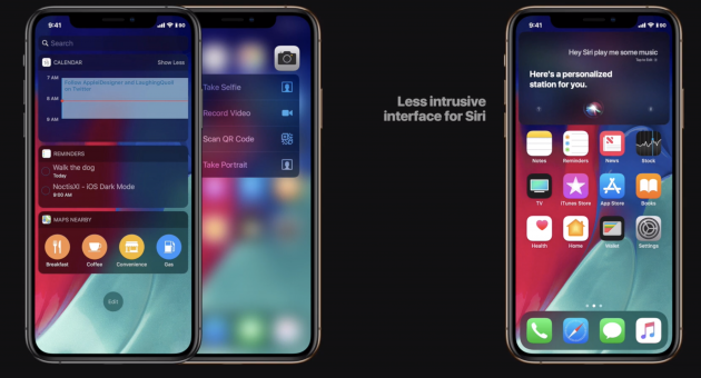 Le funzionalità di iOS 13 immaginate in un video concept