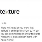 Apple chiuderà Texture dal 28 maggio, subito dopo il lancio di News+