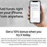 Apple offre un bonus del 10% per chi aggiunge fondi su App Store in alcuni paesi