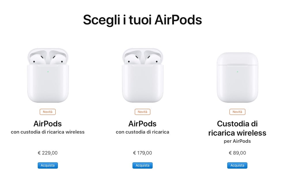 Exclude Council Admit AirPods vs. AirPods 2, ecco tutte le differenze! - iPhone Italia