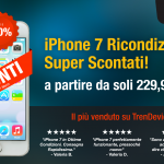 iPhone 7 Ricondizionato: il più amato e acquistato su TrenDevice. È il migliore per rapporto qualità-prezzo e con gli Sconti di oggi è ancora più conveniente!