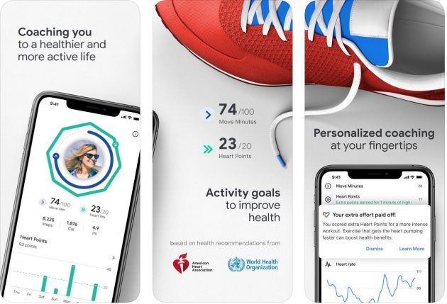 Google Fit sbarca su App Store e supporta Apple Watch