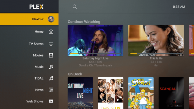 plex apple tv