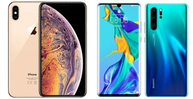 iPhone XS Max vs. Huawei P30 Pro, quali sono le differenze?