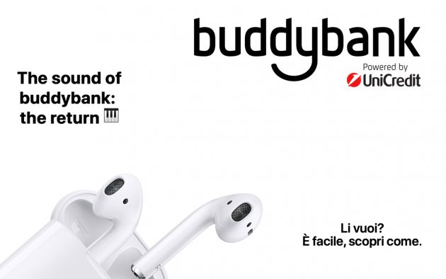Scopri la promo buddybank per ricevere i nuovi AirPod