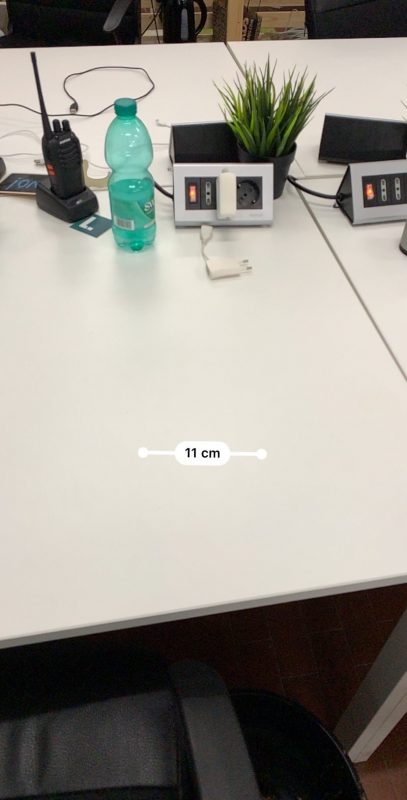 misurazione dimensioni oggetti con iphone