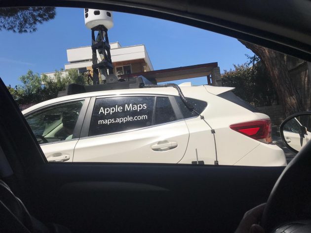Avvistate numerose auto di Apple Maps in tutta italia