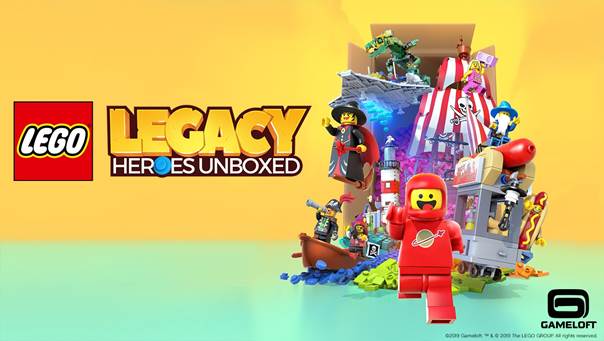 Gameloft svela il nuovo gioco “LEGO Legacy: Heroes Unboxed”