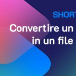 Shortcuts #61: Convertire un video in un file audio