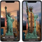 Tim Cook promuove la nuova app Statue of Liberty in AR
