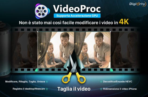 VideoProc: il software per elaborazione video 4K – Giveaway