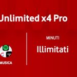 Ecco la nuova Vodafone Unlimited x4 Pro, disponibile esclusivamente online