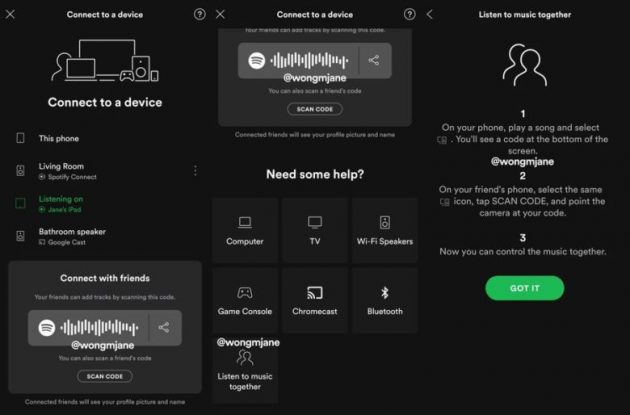 Spotify diventa social: potrai ascoltare lo stesso brano insieme ai tuoi amici lontani