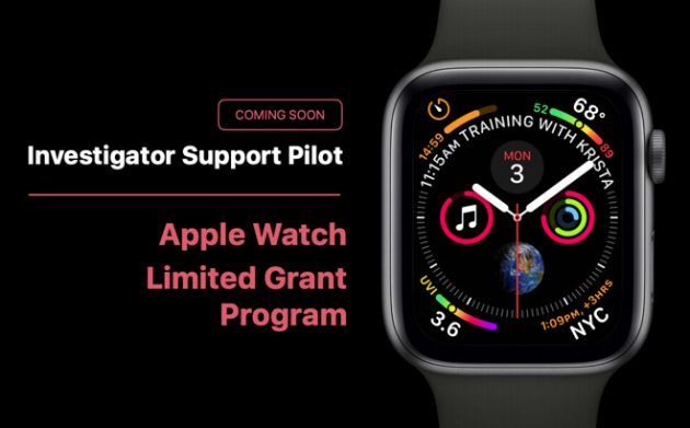 Apple lancerà il programma “Apple Watch Limited Grant Program” nel 2019