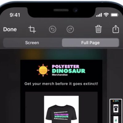 Come catturare lo screenshot di un’intera pagina web su iPhone e iPad