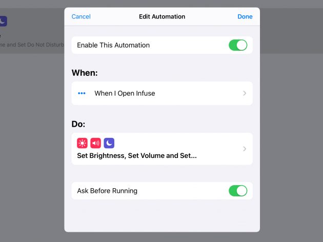 Shortcuts su iOS 13