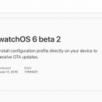 Apple rilascia watchOS 6 e tvOS 13 beta 2