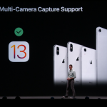 Con iOS 13 potrai usare contemporaneamente le due fotocamere dell’iPhone per foto e video