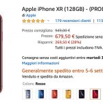 iPhone XR 128 GB a 679€ su Amazon!