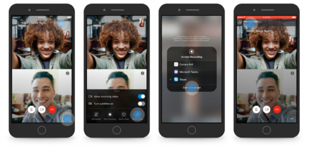 La condivisione schermo di Skype arriva anche su iOS
