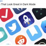 Negli USA l’App Store evidenzia le app compatibili con la Dark Mode!