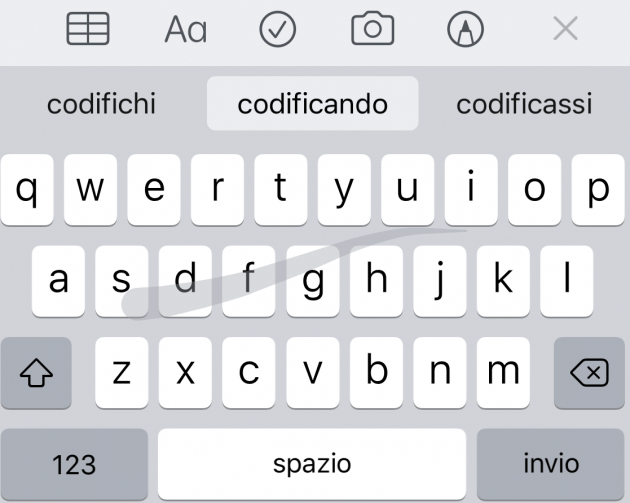 QuickPath: come usare la tastiera swipe di iOS 13