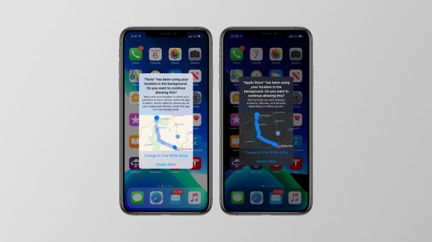 Apple risponde alle critiche sui promemoria per il monitoraggio della posizione di iOS 13