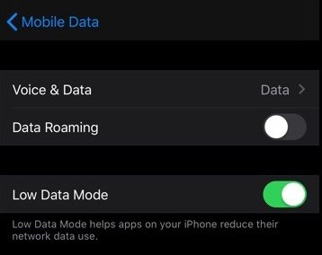 iOS 13: come risparmiare dati con la funzione Low Data