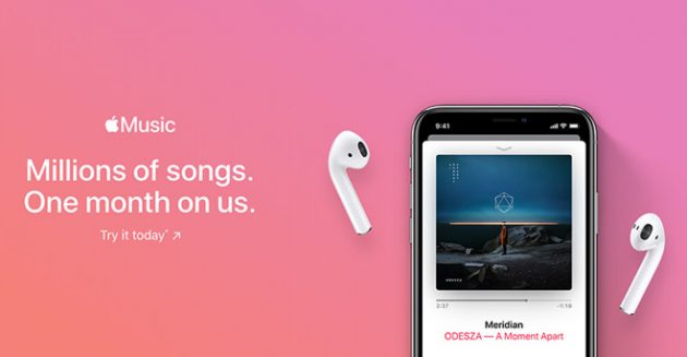 Apple limiterà a un mese la prova gratuita di Apple Music?